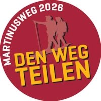 Stempelaufkleber Martinusweg 2026